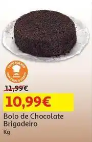 Auchan Bolo de chocolate brigadeiro promoção