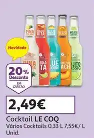 Auchan Le coq - cocktail promoção