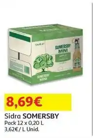 Auchan Somersby - sidra promoção