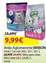 Auchan Bribon - areia aglomerante promoção