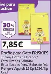 Auchan Friskies - ração para gato promoção