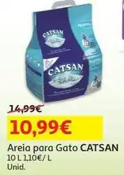 Auchan Catsan - areia para gato promoção