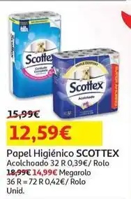 Auchan Scottex - papel higiénico promoção