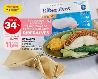 Intermarché Riberalves - bacalhau promoção