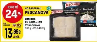 Intermarché Pescanova - lombos de bacalhau promoção