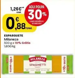 Intermarché Milaneza - esparguete promoção