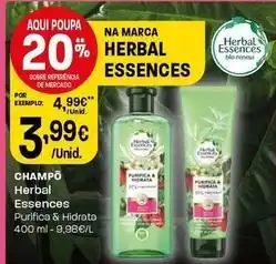 Intermarché Herbal essences - champo promoção