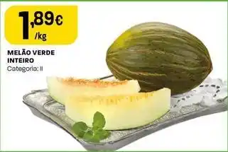 Intermarché Melão verde inteiro promoção
