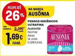 Intermarché Ausonia - pensos higiénicos ultrafina promoção