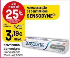 Intermarché Sensodyne - dentifrico promoção