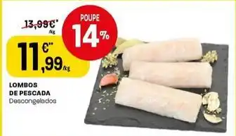 Intermarché Lombos de pescada promoção