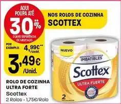 Intermarché Scottex - rolo de cozinha ultra forte promoção