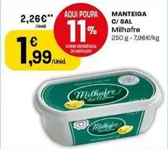 Intermarché Milhafre - manteiga c/sal promoção