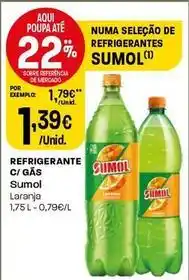 Sumol - refrigerante c/ gas