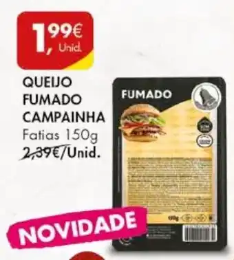 Pingo Doce QUEIJO FUMADO CAMPAINHA Fatias 150g promoção