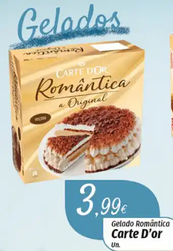 Miranda Supermercados Gelado Romântica Carte D'or promoção