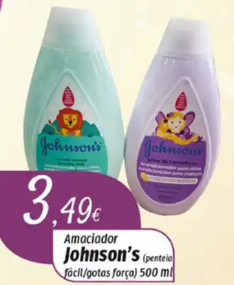 Miranda Supermercados Amaciador Johnson's 500ml promoção