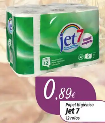Papel Higiénico Jet 7 12 Rolos