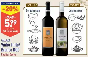 Vallado VInho TInto/Branco DOC 750ml