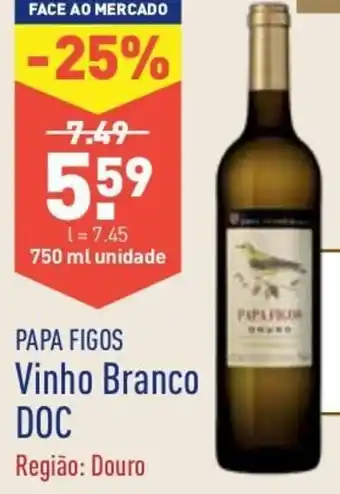 ALDI Papa Figos Vinho Branca DOC 750ml promoção