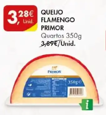 Pingo Doce QUEIJO FLAMENGO PRIMOR Quartos 350g promoção