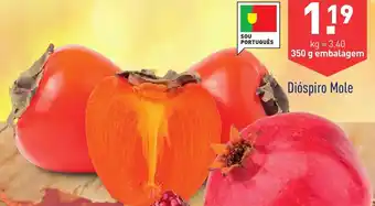 ALDI Dióspiro Mole 350g promoção