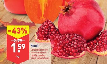 ALDI Romã promoção