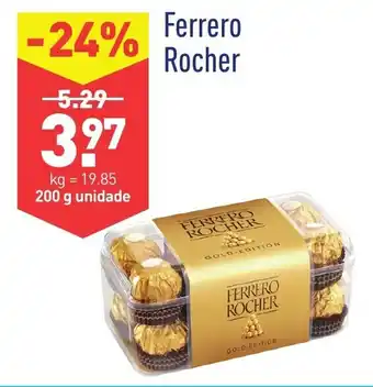 ALDI Ferrero Rocher 200g promoção