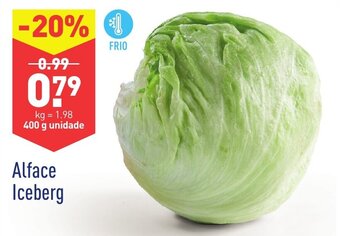 ALDI Alface Iceberg 400g promoção