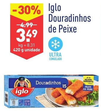 ALDI Iglo Douradinhos de Peixe 420g promoção