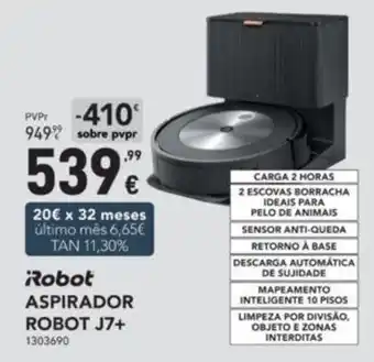 Radio Popular Robot Aspirador Robot J7+ promoção