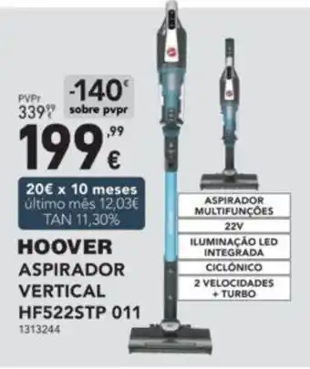 Radio Popular HOOVER ASPIRADOR VERTICAL promoção