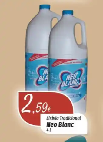 Miranda Supermercados Lixívia Tradicional NEO BLANC 4L promoção