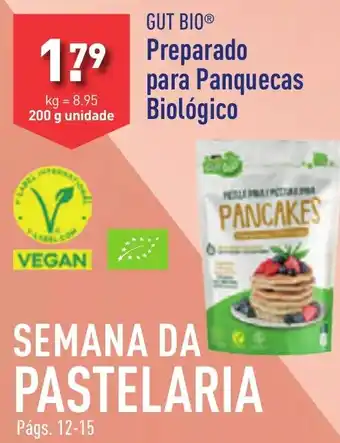 ALDI GUT BIO Preparado para Panquecas Biológico 200g promoção