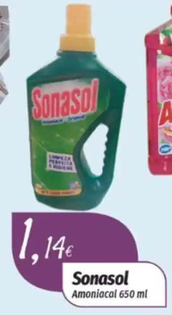 Miranda Supermercados Sonasol Amoniacal 650 ml promoção
