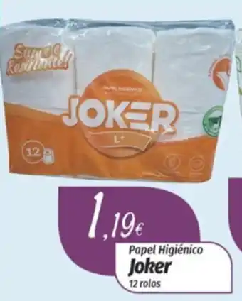 Miranda Supermercados Papel Higiénico Joker 12 rolos promoção