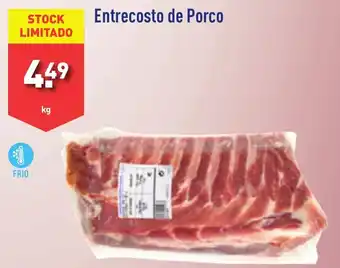 ALDI Entrecosto de Porco kg promoção