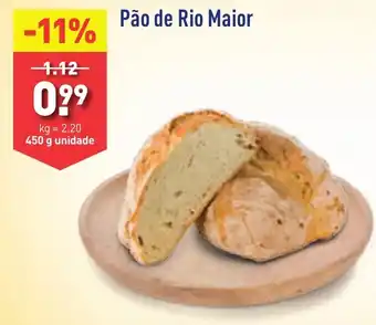 ALDI Pão de Rio Maior 450 g unidade promoção
