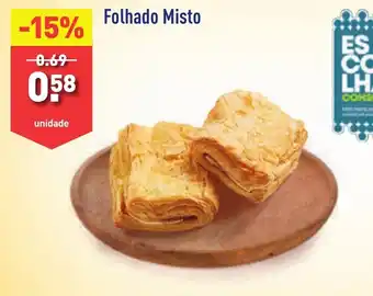 ALDI Folhado Misto unidade promoção