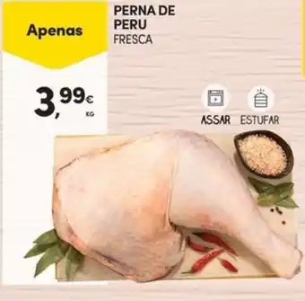 Continente PERNA DE PERU FRESCA promoção