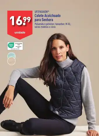 UP2FASHION Colete Acolchoado para Senhora