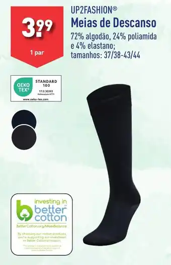 ALDI UP2FASHION Meias de Descanso promoção