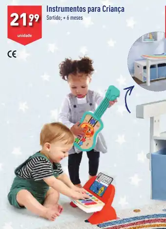 ALDI Instrumentos para Criança Sortido; + 6 meses promoção