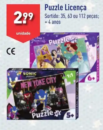 ALDI Puzzle Licença promoção
