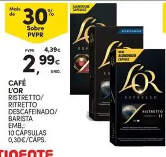 Continente CAFÉ L'OR promoção