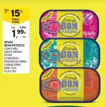 Continente ATUM BOM PETISCO promoção