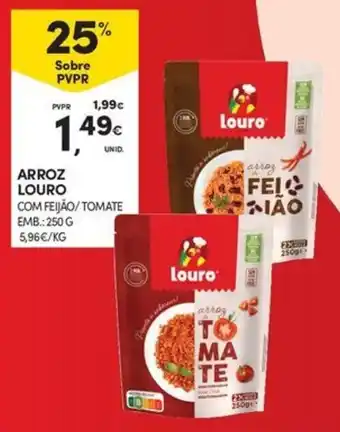 Continente ARROZ LOURO emb: 250g promoção