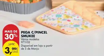 Pingo Doce PEGA C/PINCEL SMUKEE promoção