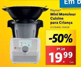 Lidl Playtive Mini Monsieur Cuisine para Criança promoção
