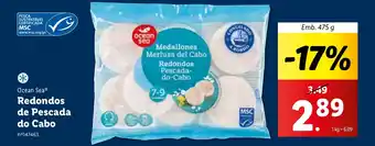 Lidl Ocean Sea Redondos de Pescada do-Cabo promoção